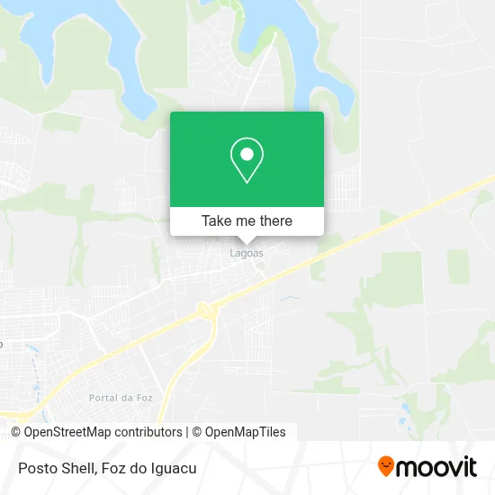 Posto Shell map
