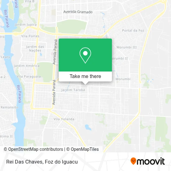 Rei Das Chaves map