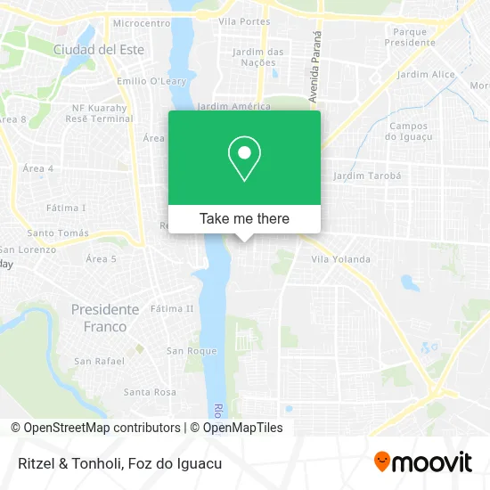Ritzel & Tonholi map