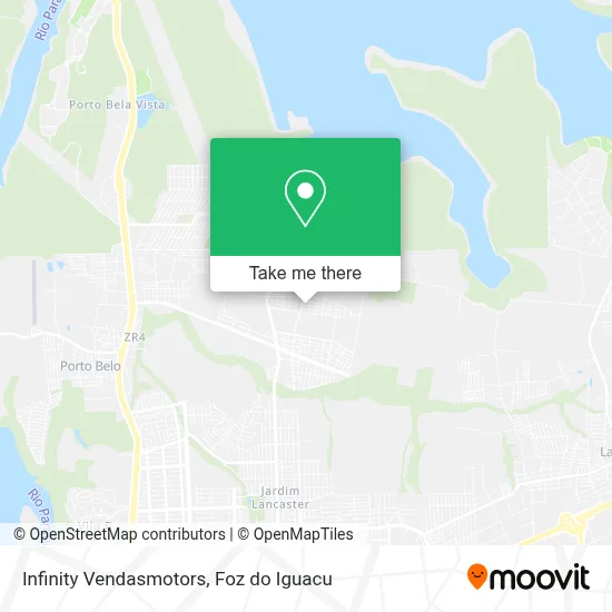 Infinity Vendasmotors map