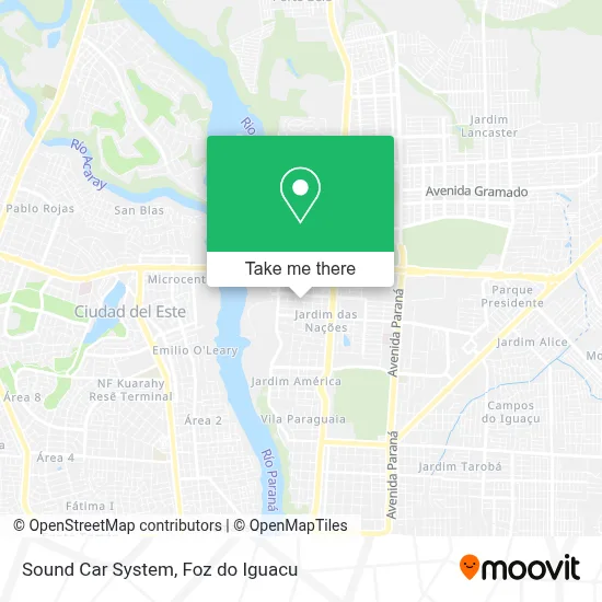 Sound Car System map