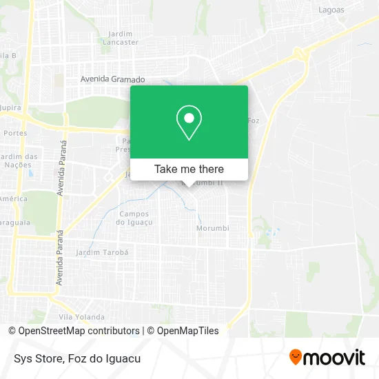 Sys Store map