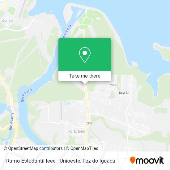 Ramo Estudantil Ieee - Unioeste map