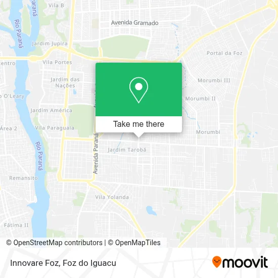 Innovare Foz map