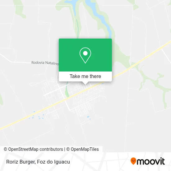 Roriz Burger map