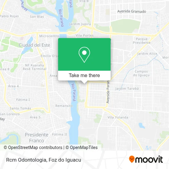 Rcm Odontologia map