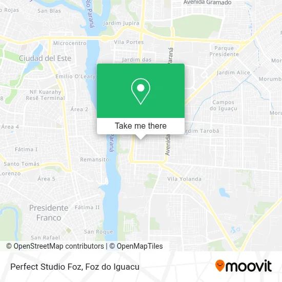Perfect Studio Foz map