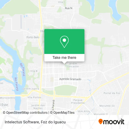 Intelectus Software map