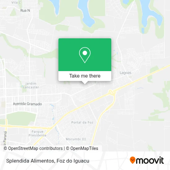 Splendida Alimentos map