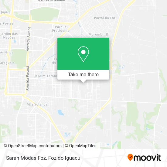 Sarah Modas Foz map