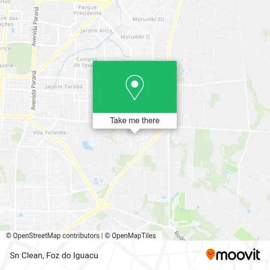 Sn Clean map