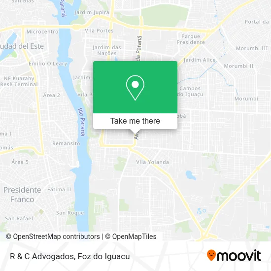 R & C Advogados map