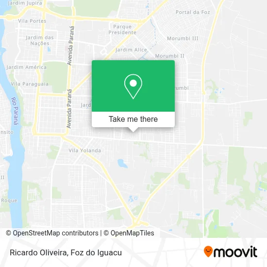 Ricardo Oliveira map