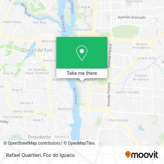 Rafael Quartieri map