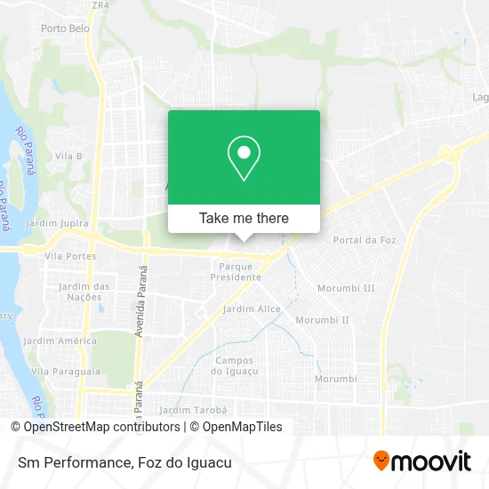 Sm Performance map