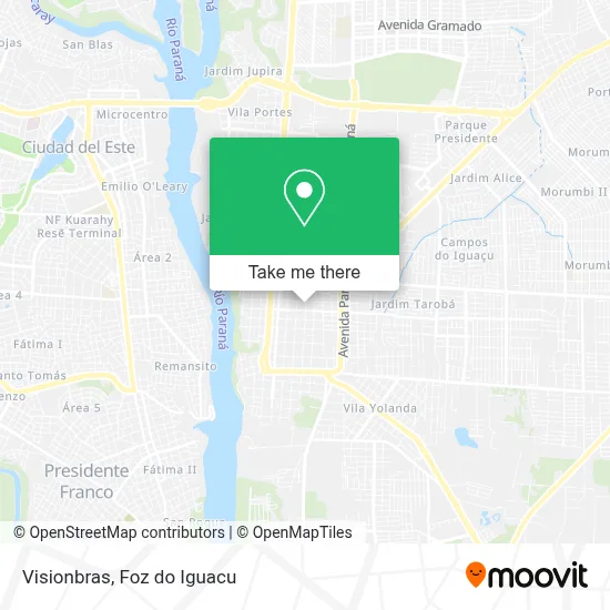 Visionbras map