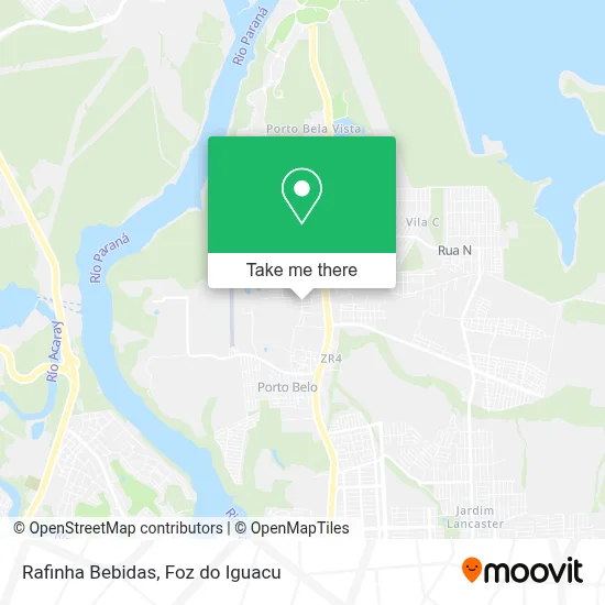 Rafinha Bebidas map