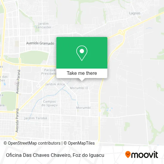 Oficina Das Chaves Chaveiro map