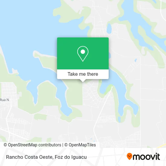 Rancho Costa Oeste map