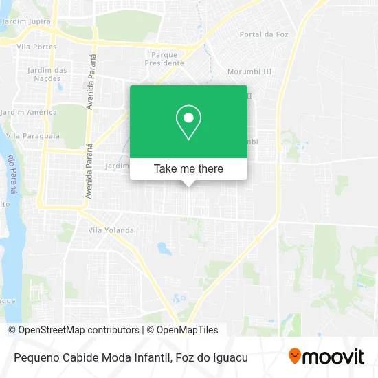Pequeno Cabide Moda Infantil map