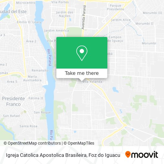 Igreja Catolica Apostolica Brasileira map