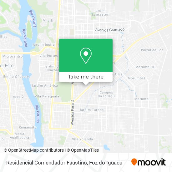Residencial Comendador Faustino map