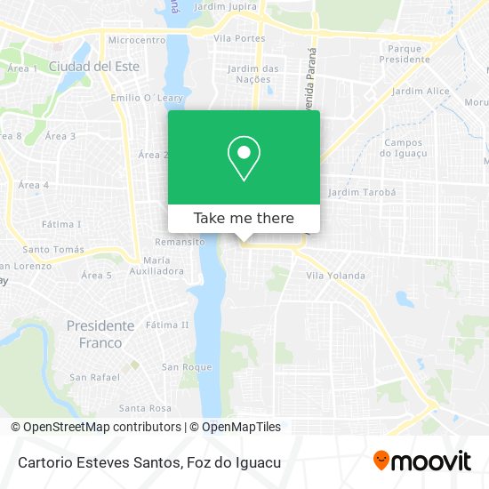 Cartorio Esteves Santos map