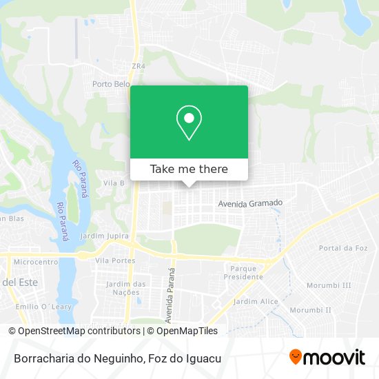 Borracharia do Neguinho map