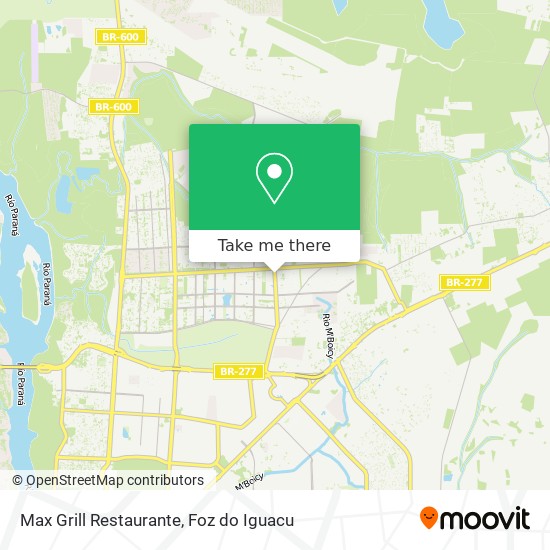 Mapa Max Grill Restaurante