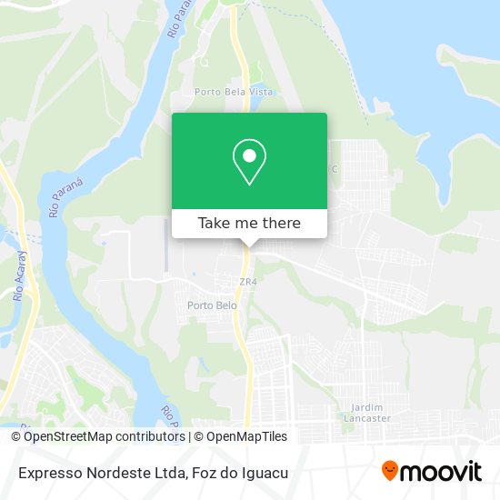 Expresso Nordeste Ltda map