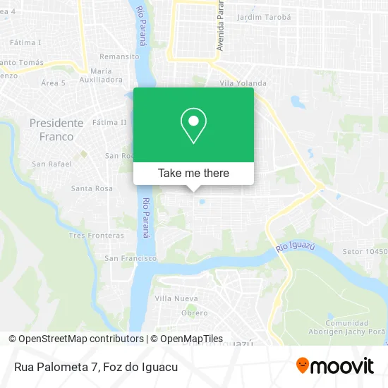 Rua Palometa 7 map