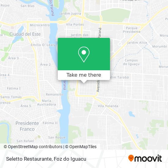 Seletto Restaurante map