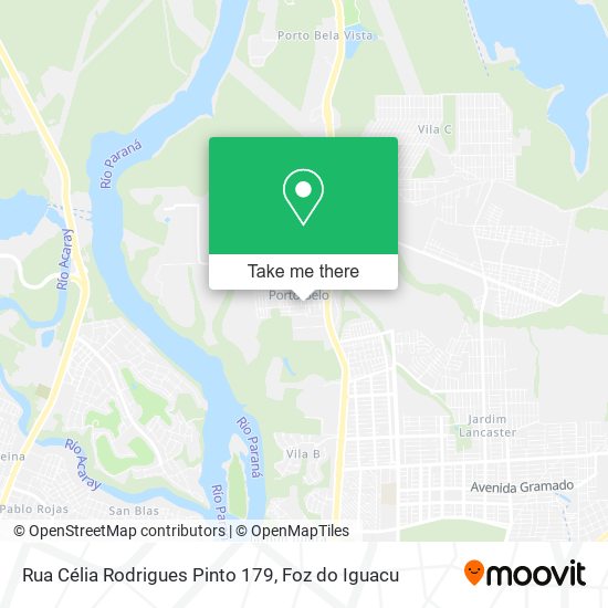 Rua Célia Rodrigues Pinto 179 map