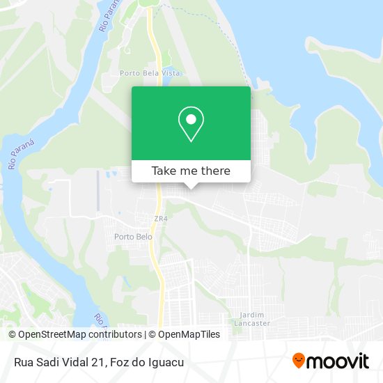 Rua Sadi Vidal 21 map