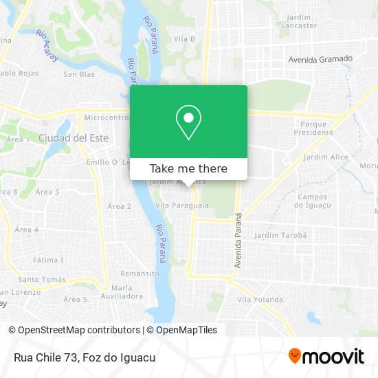 Rua Chile 73 map
