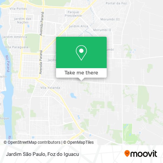 Jardim São Paulo map