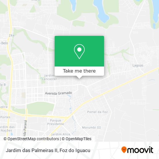 Jardim das Palmeiras II map