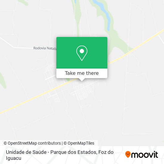 Unidade de Saúde - Parque dos Estados map