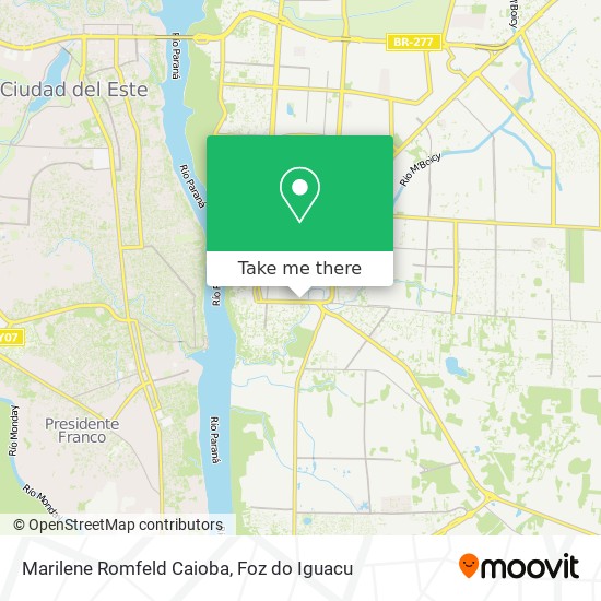 Marilene Romfeld Caioba map