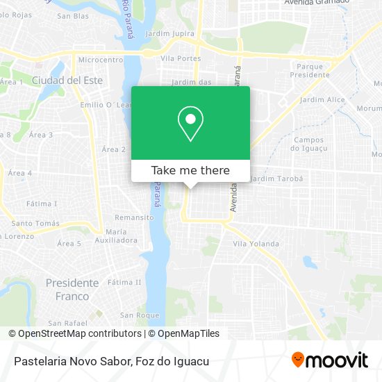 Pastelaria Novo Sabor map