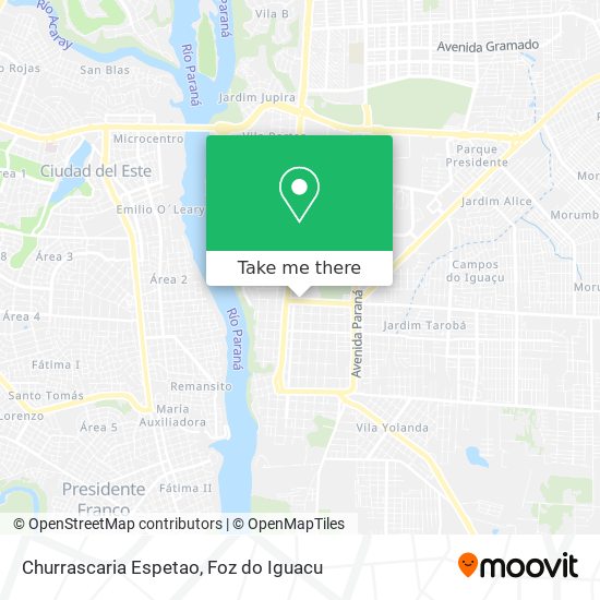 Churrascaria Espetao map