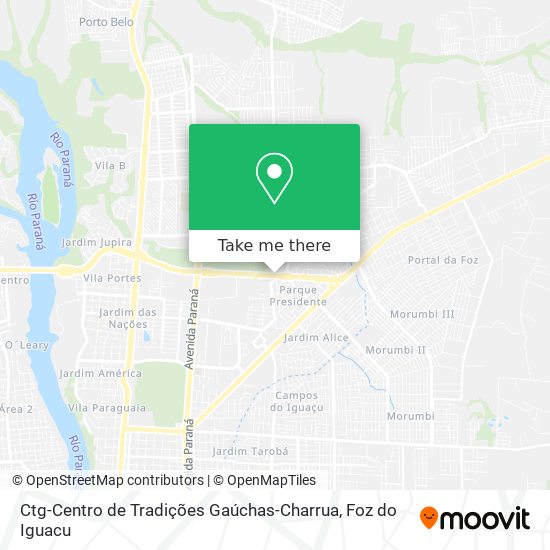 Ctg-Centro de Tradições Gaúchas-Charrua map