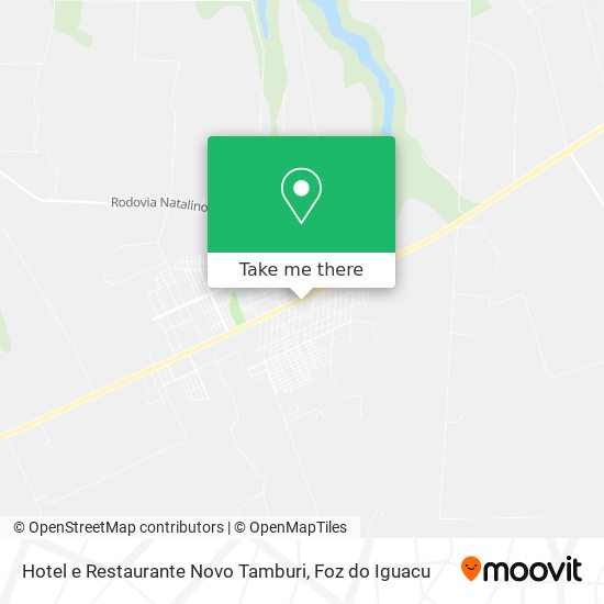 Hotel e Restaurante Novo Tamburi map
