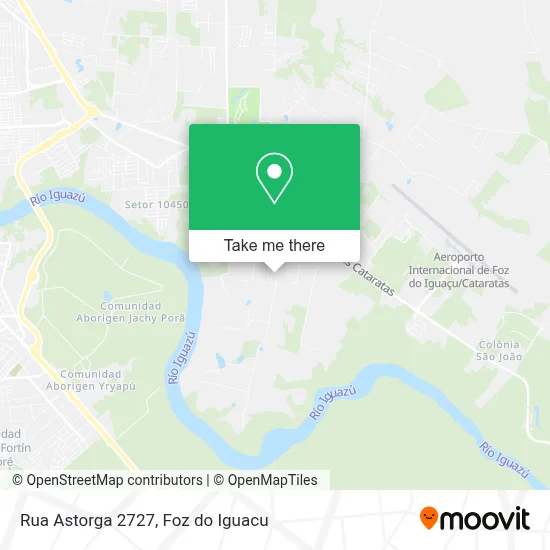 Rua Astorga 2727 map