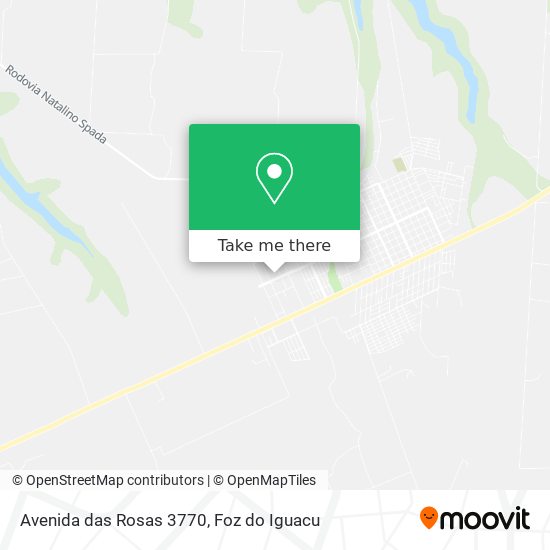 Avenida das Rosas 3770 map