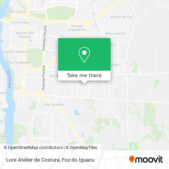 Lore Atelier de Costura map