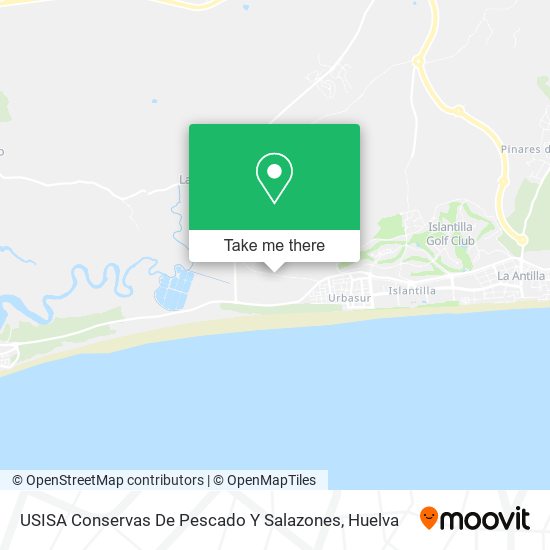 USISA Conservas De Pescado Y Salazones map