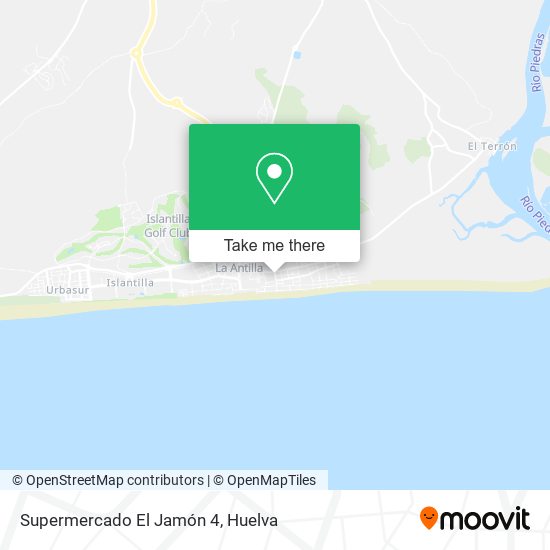 Supermercado El Jamón 4 map