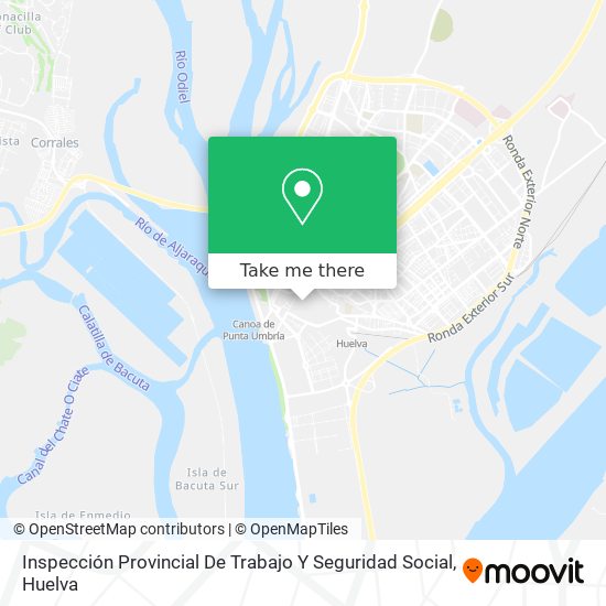 Inspección Provincial De Trabajo Y Seguridad Social map