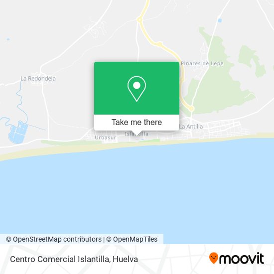 Centro Comercial Islantilla map